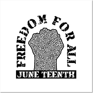 Freedom For All: Juneteenth Edition Posters and Art